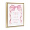 Stupell Industries Feminine Encouragement Ribbon Floating Frame, design by Cindy Jacobs
